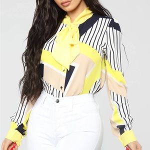 Fashion Nova “boss babe” blouse